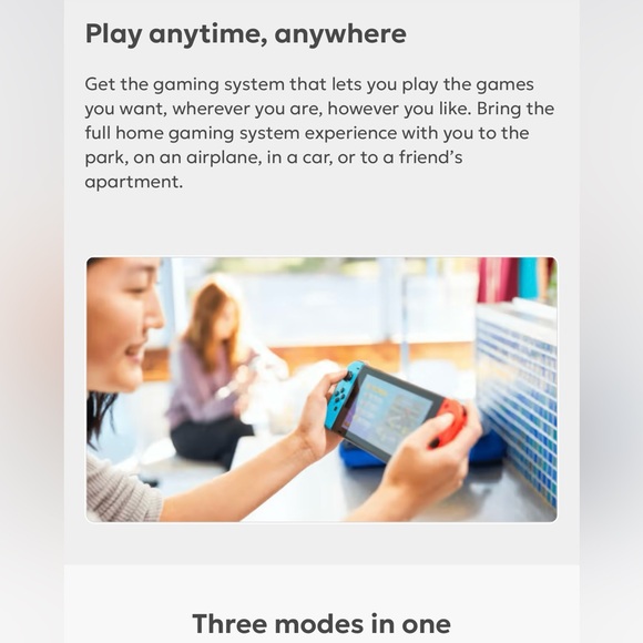 Nintendo Switch Console with Red and Blue Joy-Con and Accessories - Picture 14 of 14